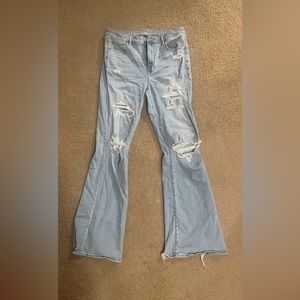 American eagle flare jeans